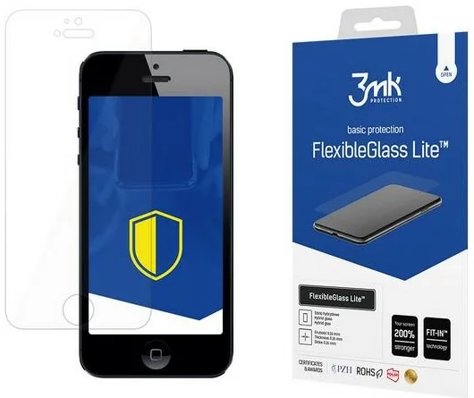 Zaštitno staklo 3MK FlexibleGlass Lite iPhone 5/5/SE Hybrid Glass Lite 