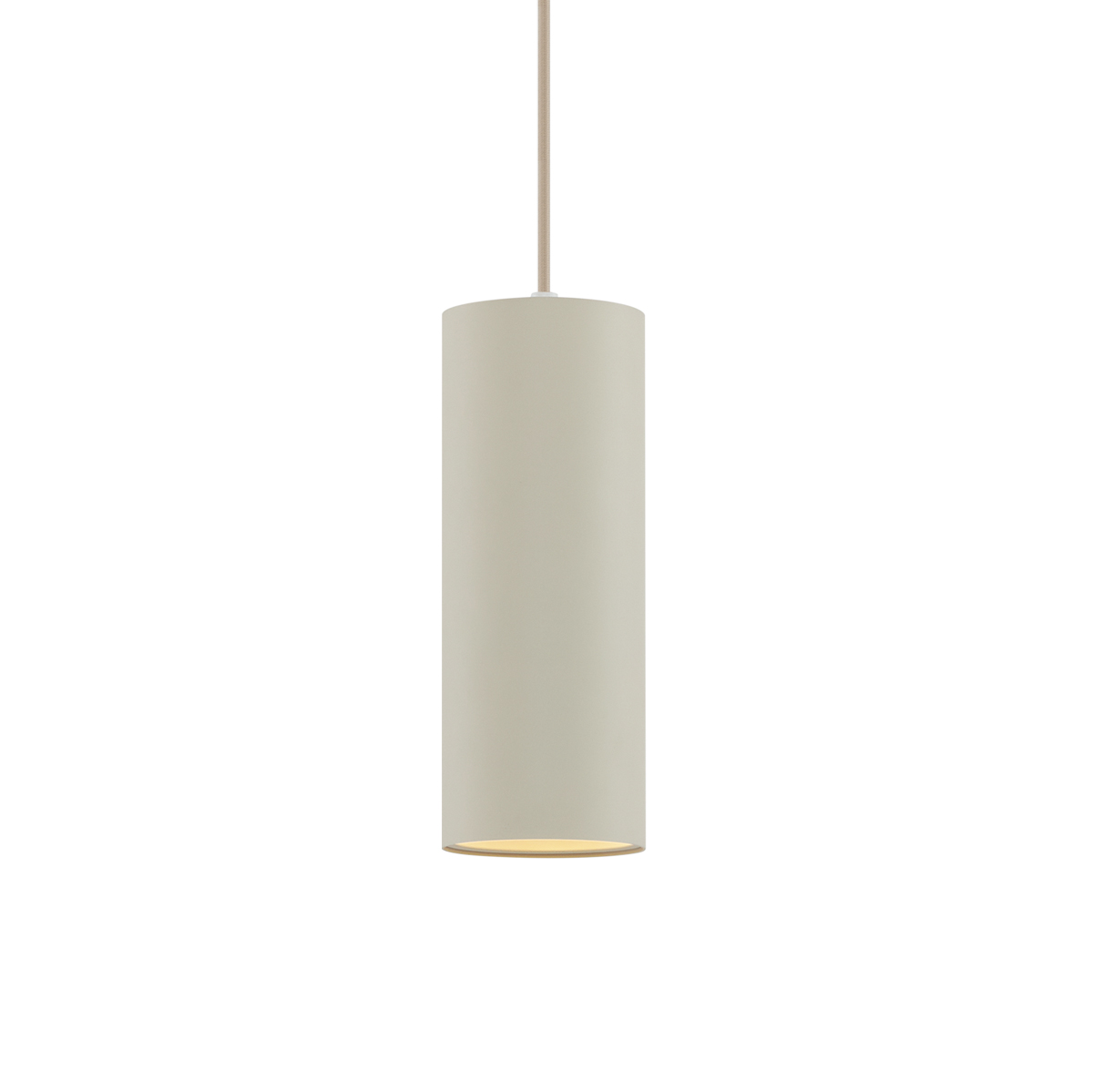 Moderna viseća svjetiljka bež GU10 50 mm okrugla - Tubo