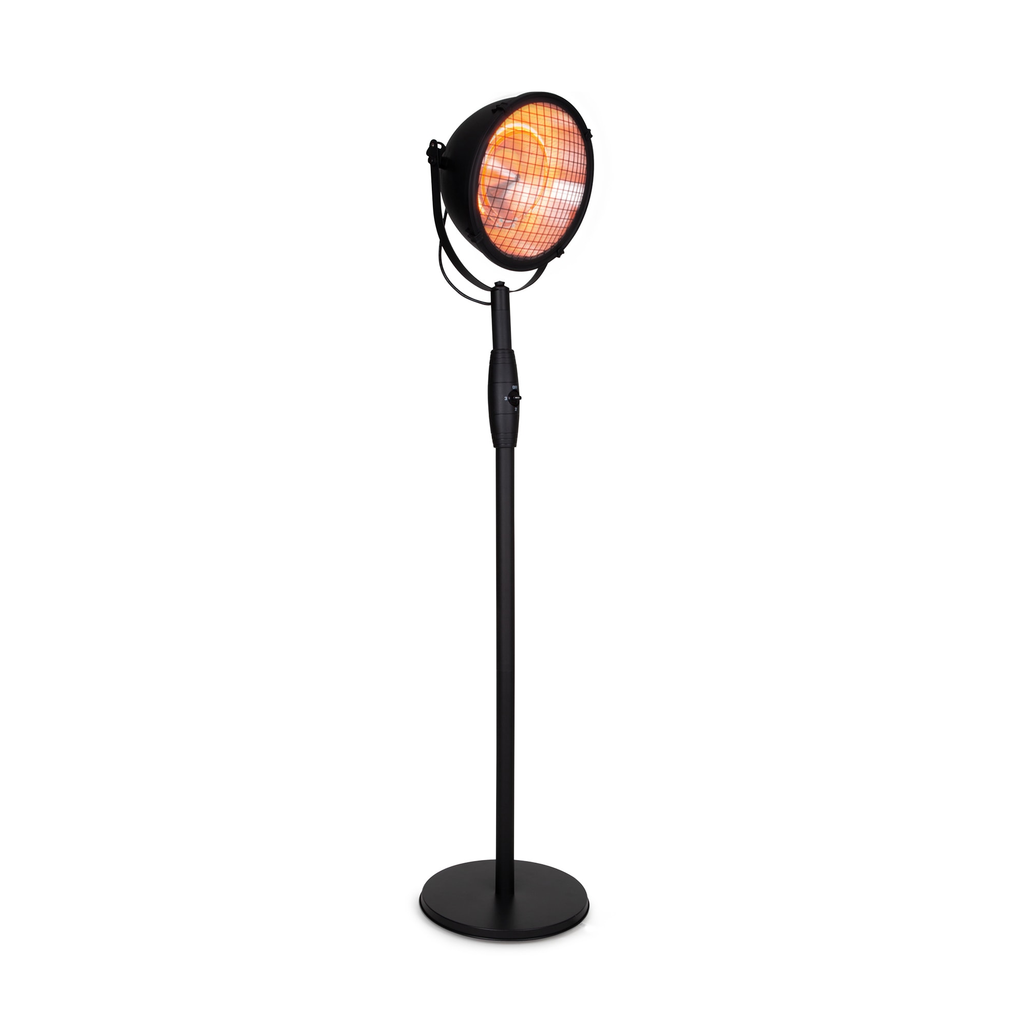 Blumfeldt Heatspot, grijač za terasu, 900/1200/2100 W, IR ComfortHeat, crni
