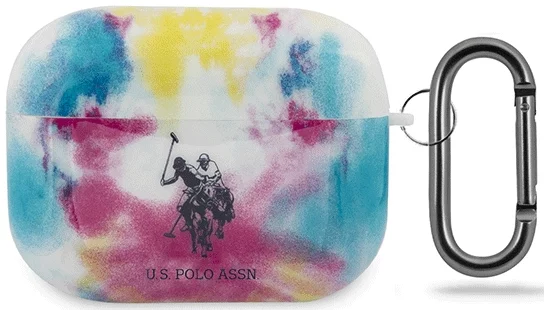 Maska US Polo USACAPPCUSML AirPods Pro case multicolor Tie & Dye Collection (USACAPPCUSML)
