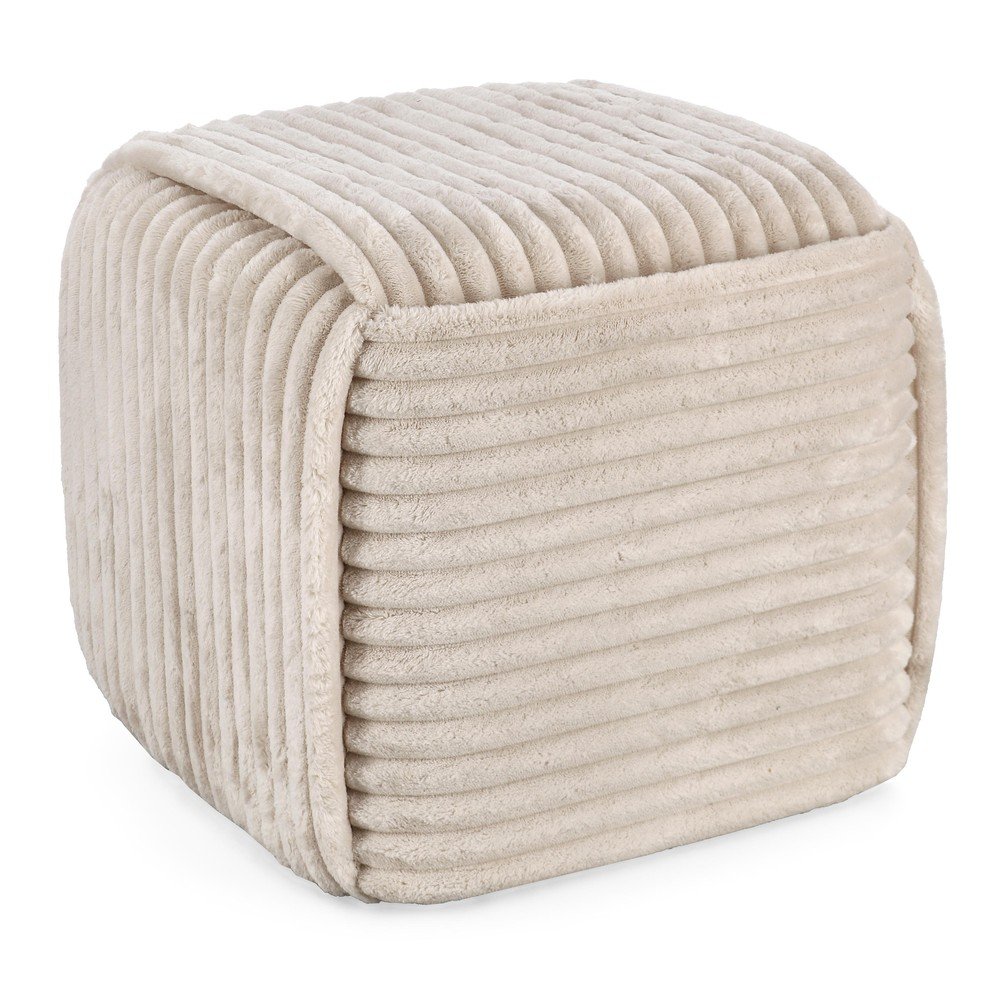 Bež tabure Cube – Bizzotto