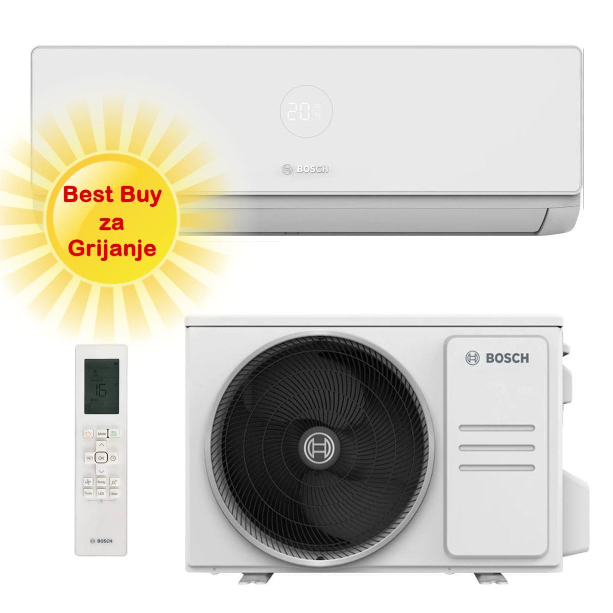 Bosch Klima Uređaj 3,5Kw Cl4000I-Set 35 We