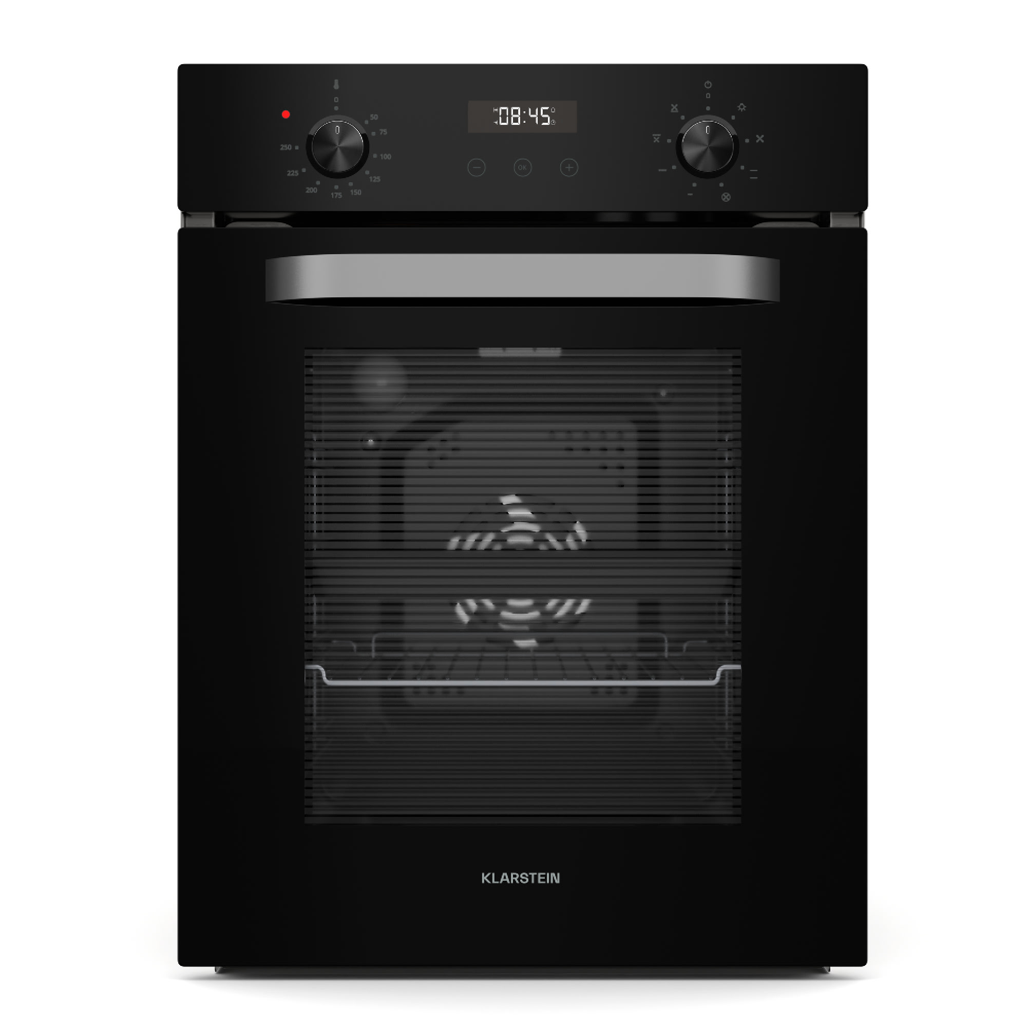 Klarstein SmartSlim pećnica, Tanak dizajn, 9 funkcija, zapremnina 49 L, jednostavno čišćenje, EEK A