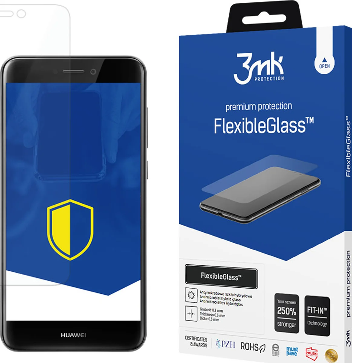 Zaštitno staklo 3MK FlexibleGlass Huawei P9 Lite 2017 Hybrid Glass