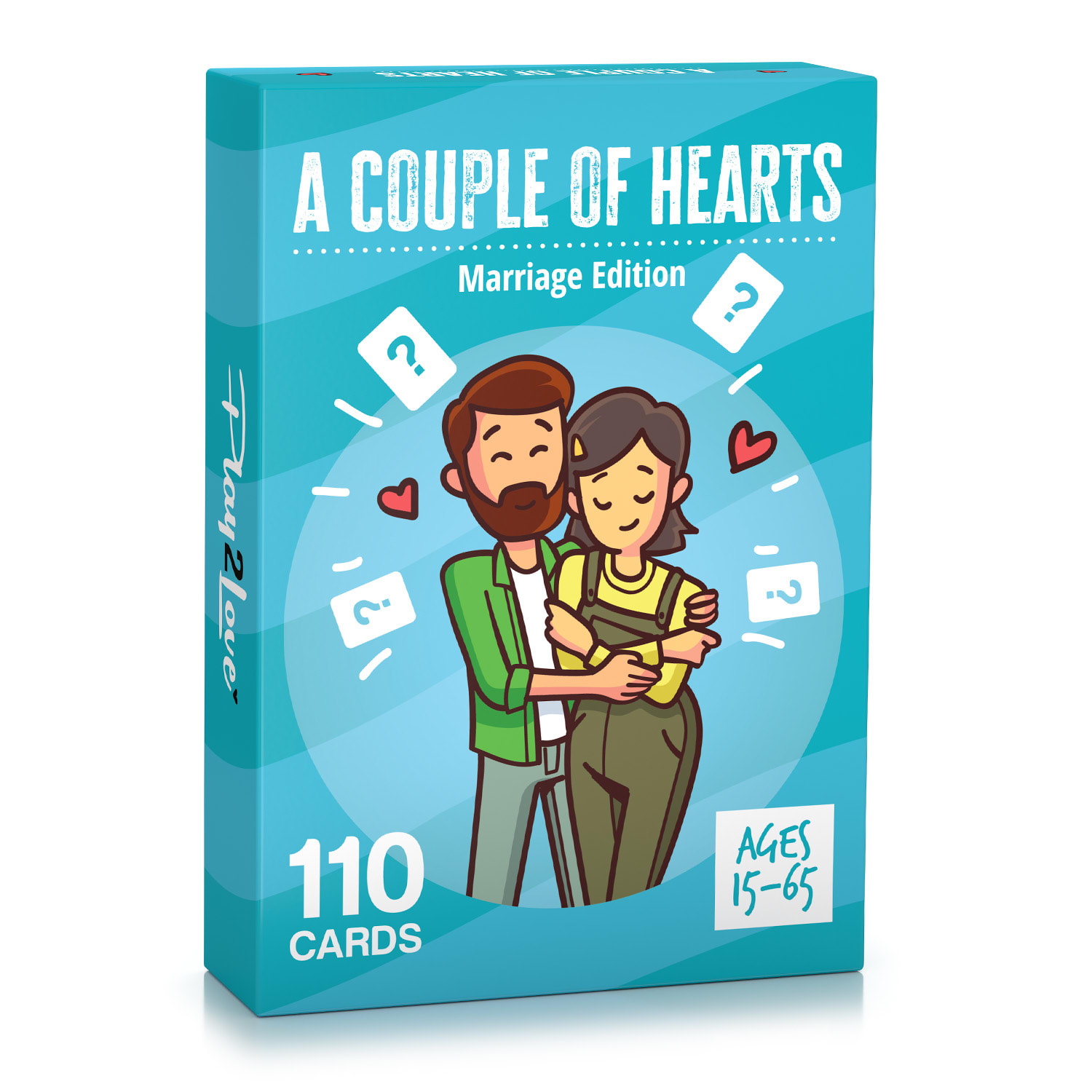 Spielehelden A Couple of Hearts, za parove, 110 ljubavnih pitanja za bračne parove, na engleskom jeziku