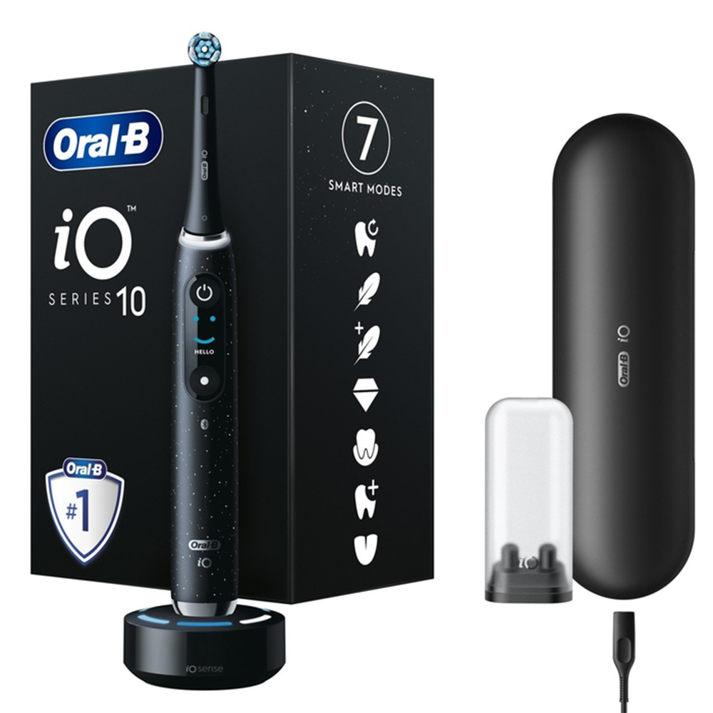 ORAL-B električna četkica za zube iO10, cosmic crna