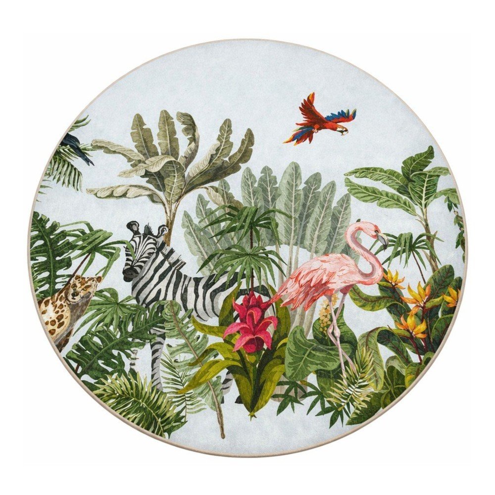Periv dječji tepih ø120 cm Jungle – Mila Home