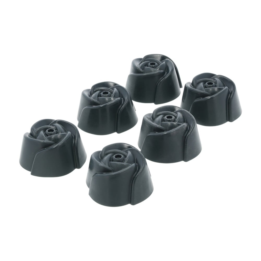 Silikonski kalupi za pečenje u setu 6 kom za muffine ø 7 cm Rose – Blomsterbergs