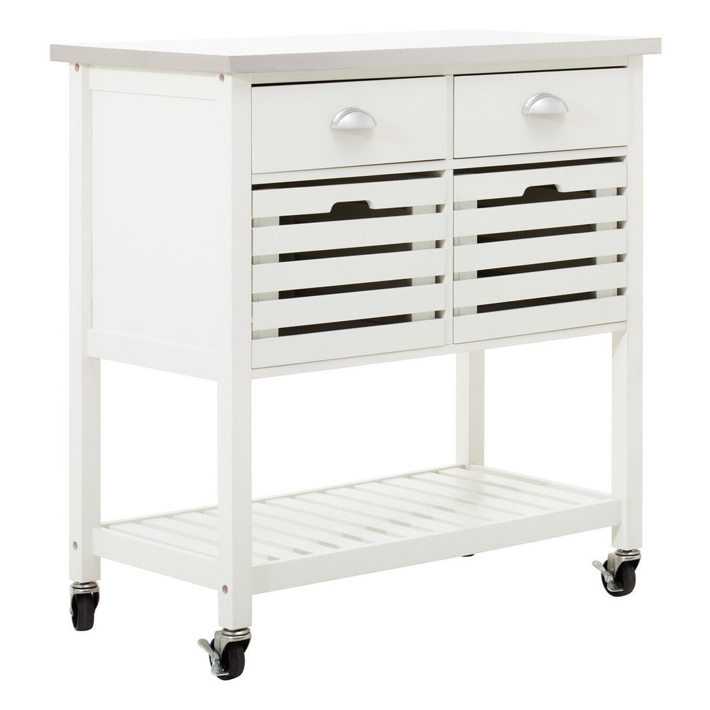Kolica za posluživanje na kotačima 46x86 cm Frankfurt – Premier Housewares