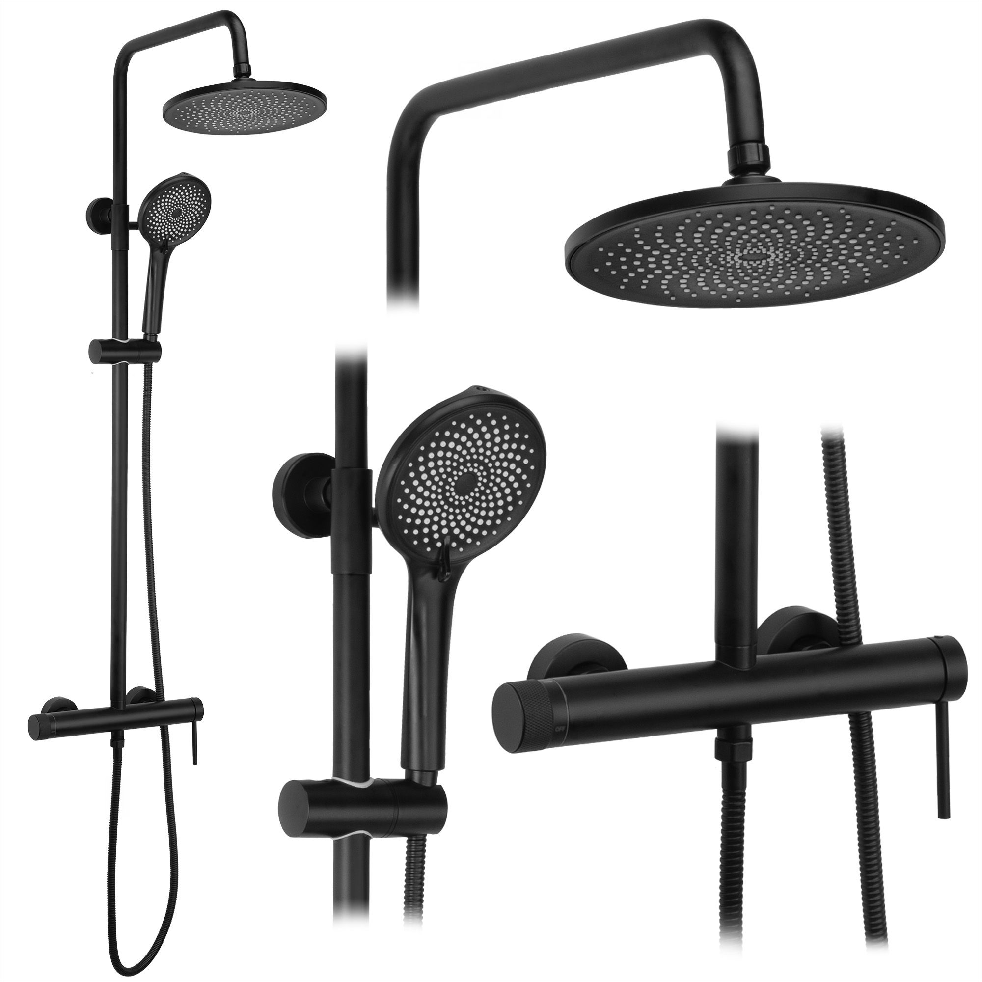 Tuš set Rea Foss Clif Black
