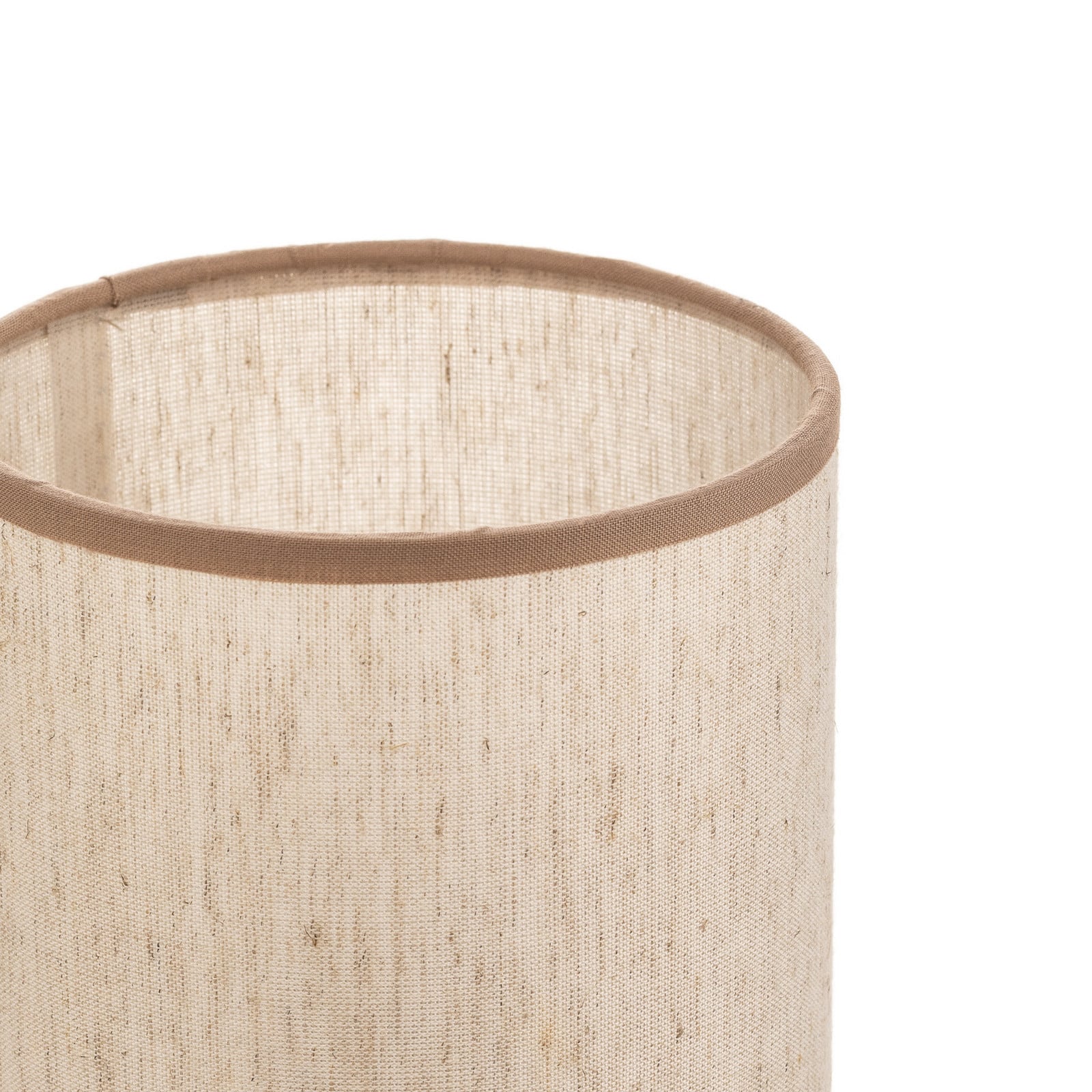 Valjkasti abažur ecru/bež Ø 13 cm visina 15 cm