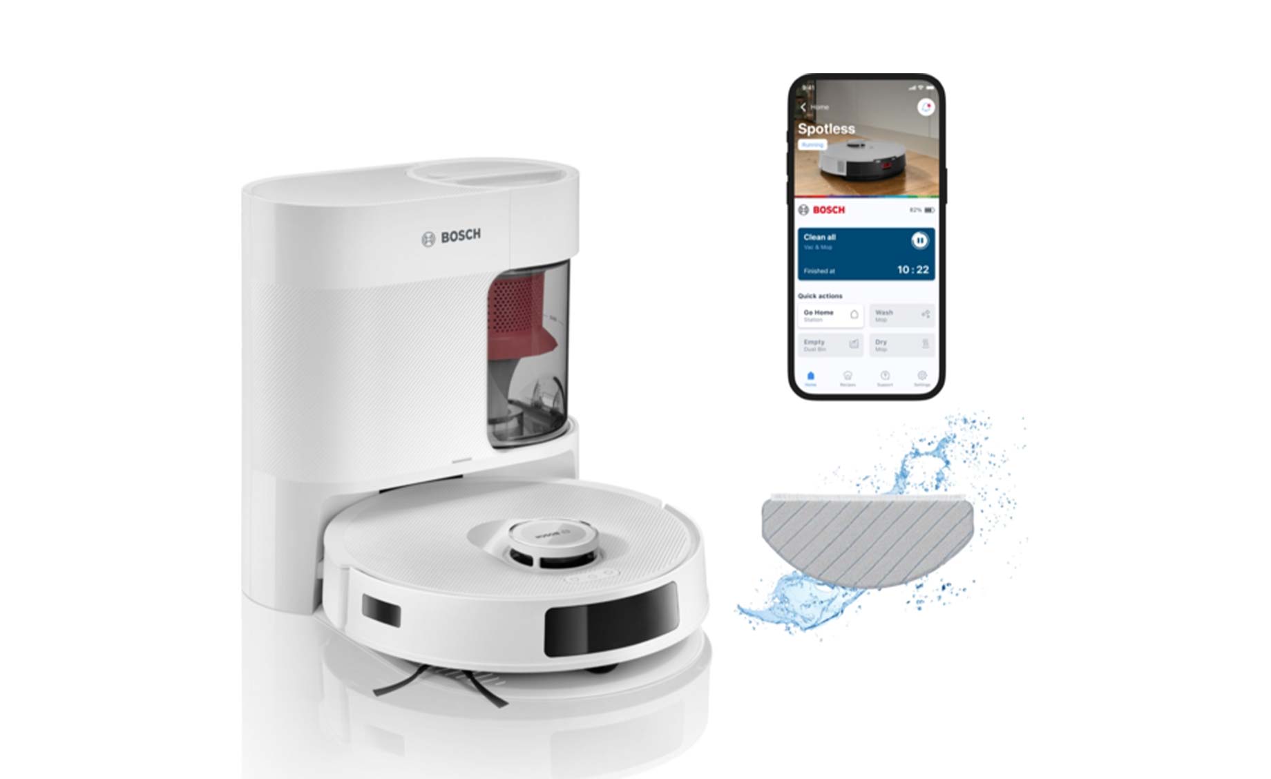 Bosch BCRD2W robotski usisavač