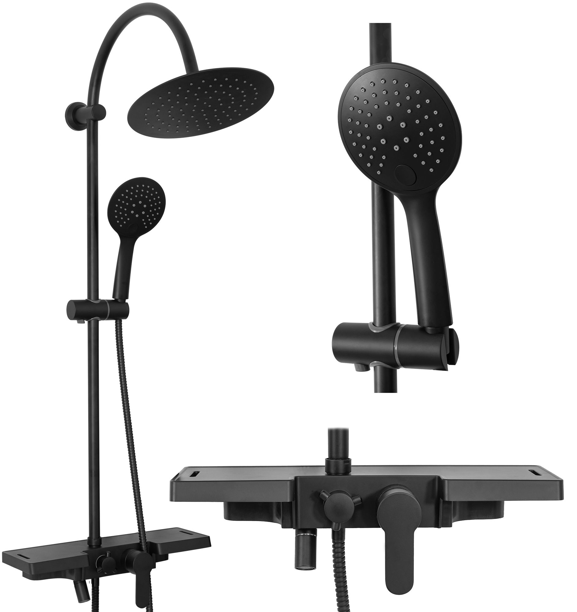 REA Vigo crni set sprejeva