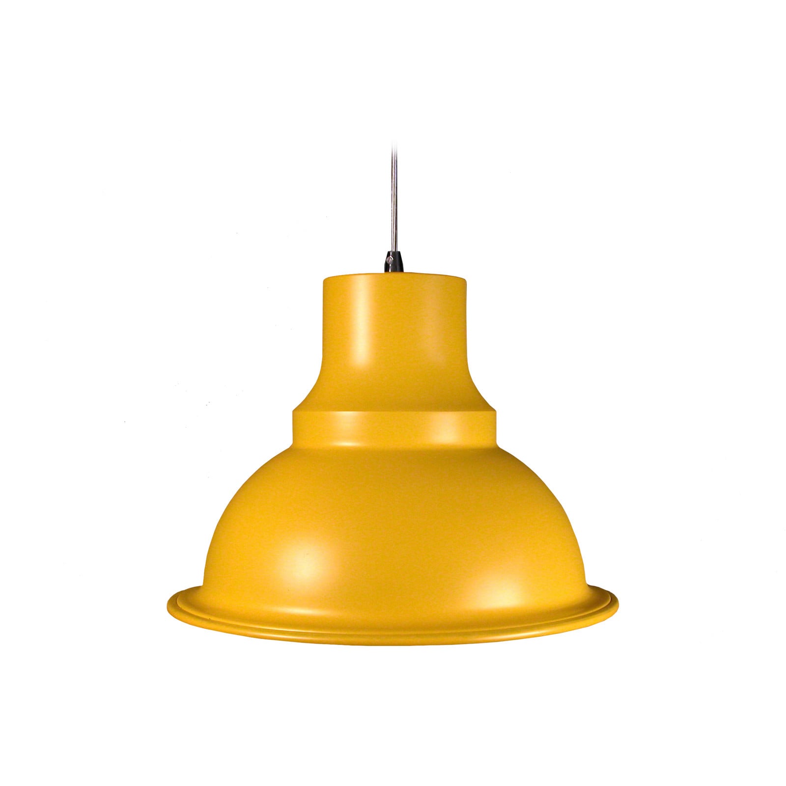 Aluminor Loft viseća lampa, Ø 39 cm, žuta