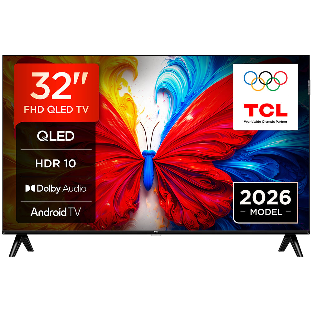 TCL QLED TV 32" 32S5L, Google TV