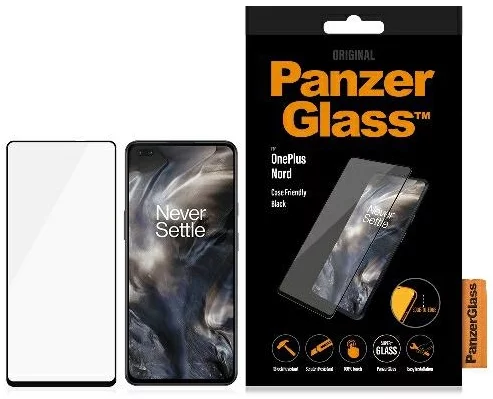 Zaštitno staklo PanzerGlass E2E Super+ OnePlus Nord 2 Case Friendly Black (7015)