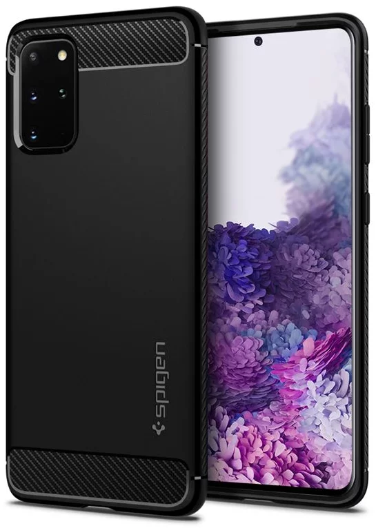 Maska SPIGEN RUGGED ARMOR GALAXY S20+ PLUS MATTE BLACK (ACS00753)