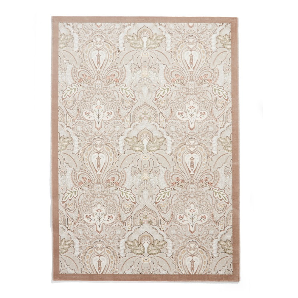 Krem tepih 120x170 cm Damask Bronze – Think Rugs