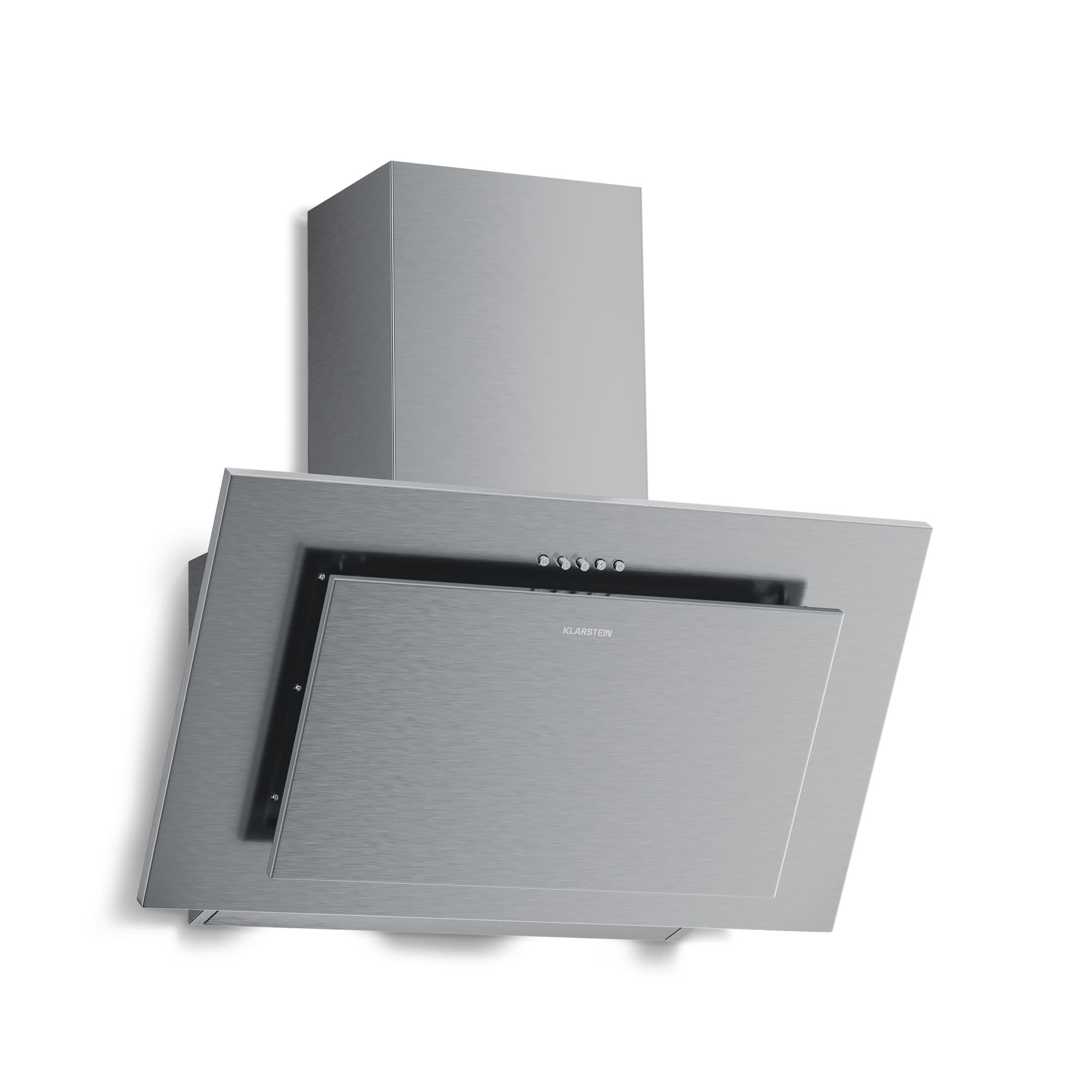 Klarstein Athena kutna napa | režim rada s odvodom i recirkulacijom | nehrđajući čelik | 404 m³/h | 56 W | 60 cm