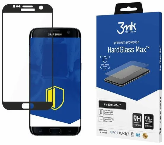 Zaštitno staklo 3MK Samsung Galaxy S7 Edge black - 3mk HardGlass Max