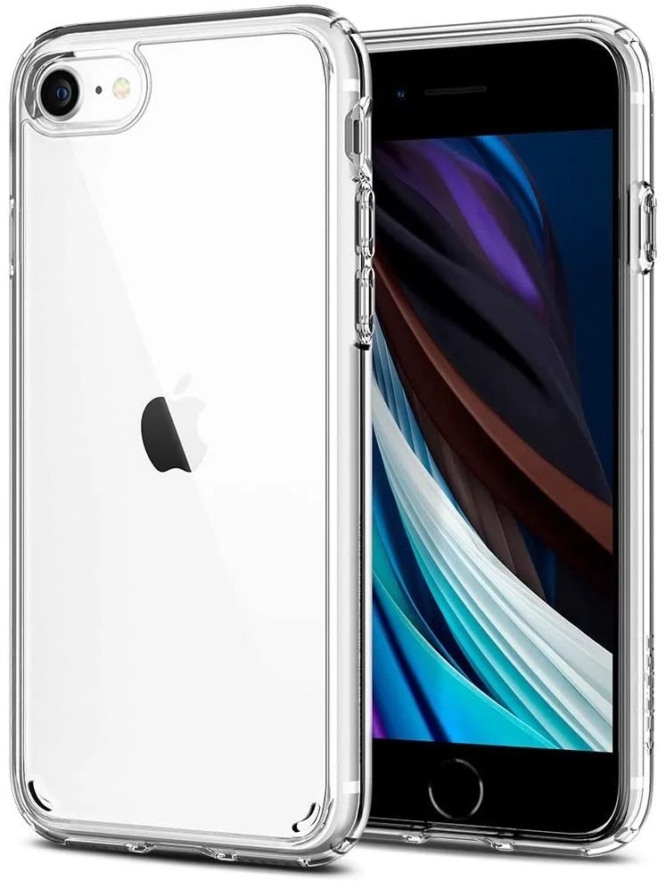 Maska SPIGEN - iPhone 8/7/SE 2020 Case Ultra Hybrid 2 Crystal Clear (042CS20927)