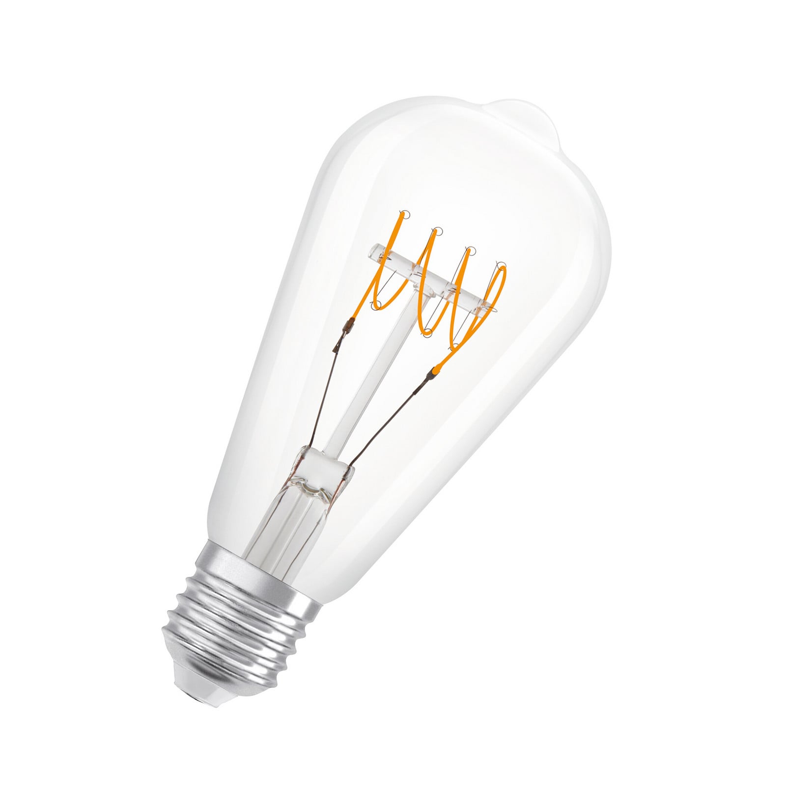 OSRAM Classic LED-Rustika E27 4.8W 827 prozirna dim