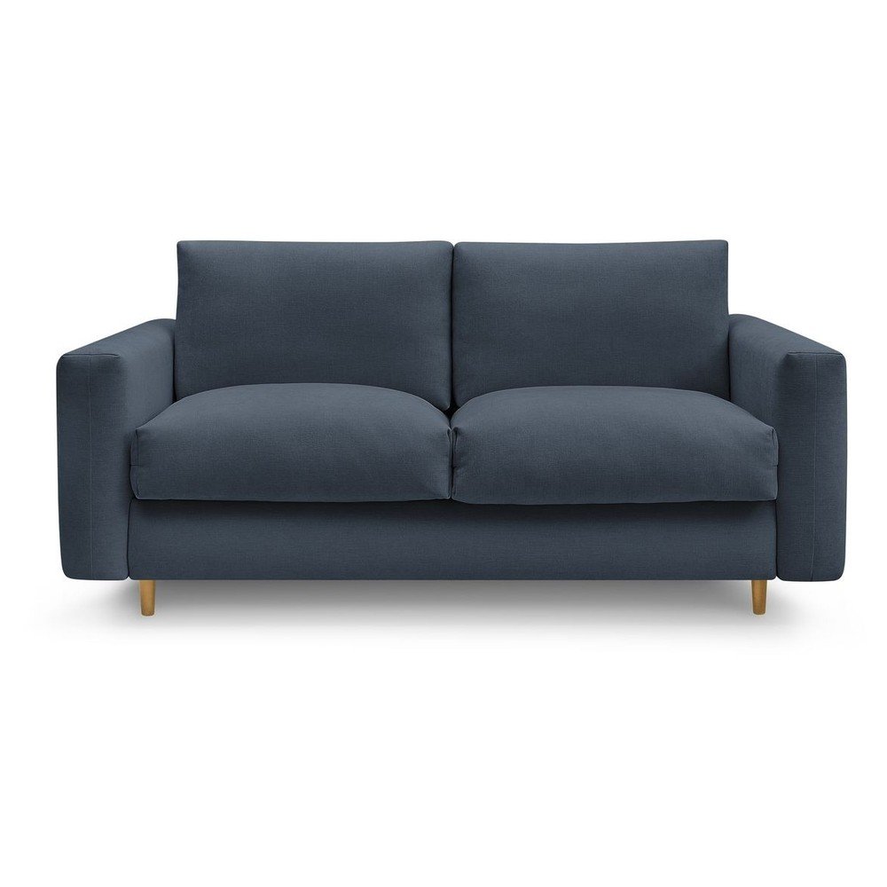 Tamno plava sofa za spavanje/sklopiva 200 cm Cocoone – Bobochic Paris