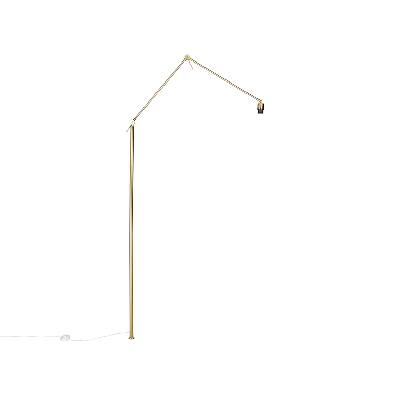 Ruka za podnu lampu zlatna - Editor