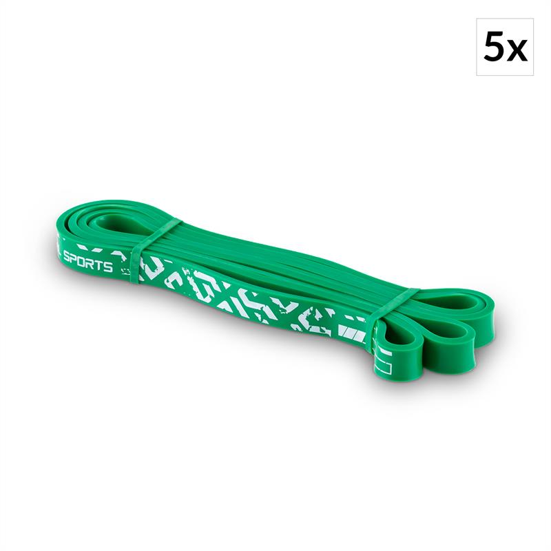 Capital Sports Resistor Set, rezistentni elastični pojas, potpora u vježbama podizanja, stupanj opterećenja 3, 14 - 22 kg