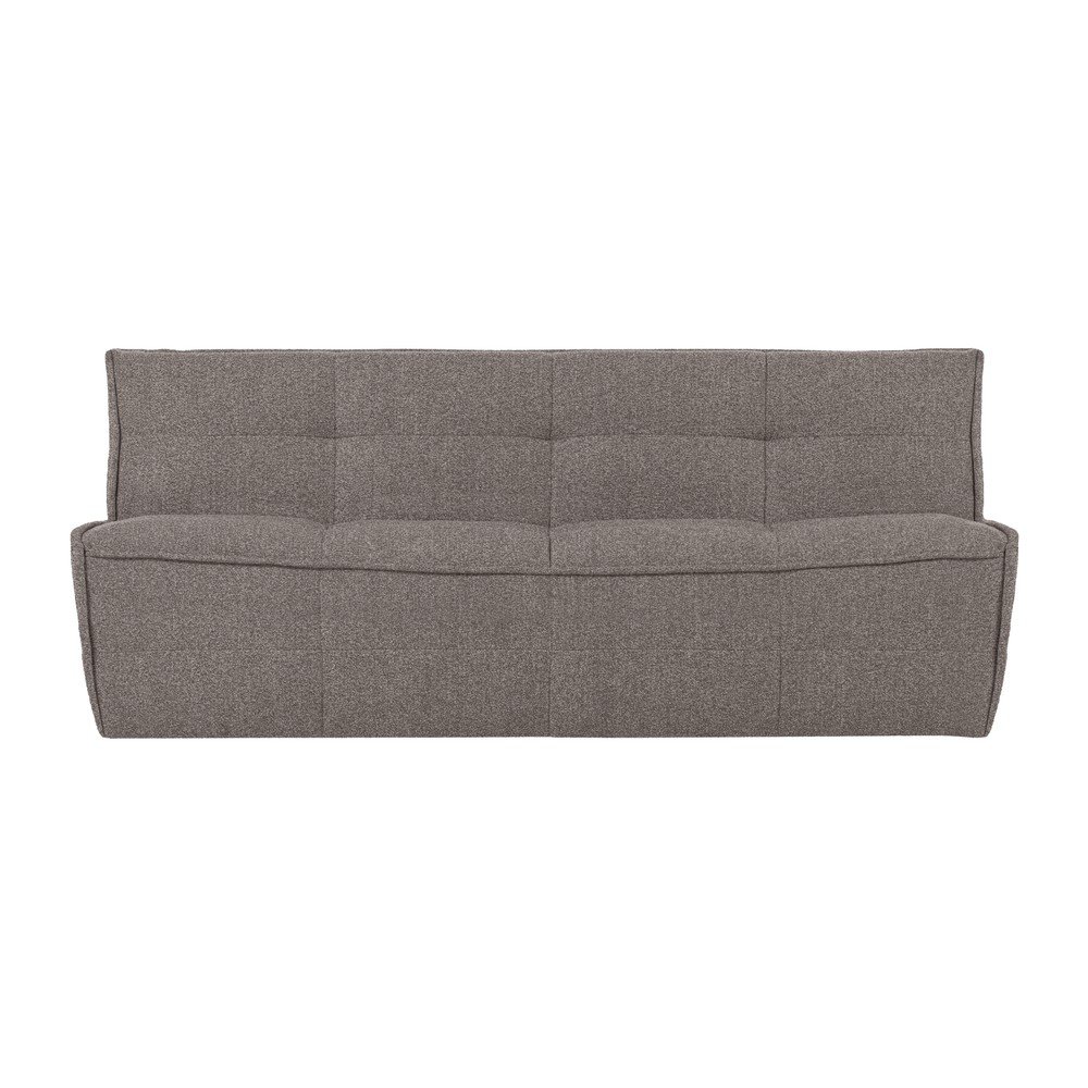Smeđa sofa od bouclé tkanine 204 cm Cluster – vtwonen