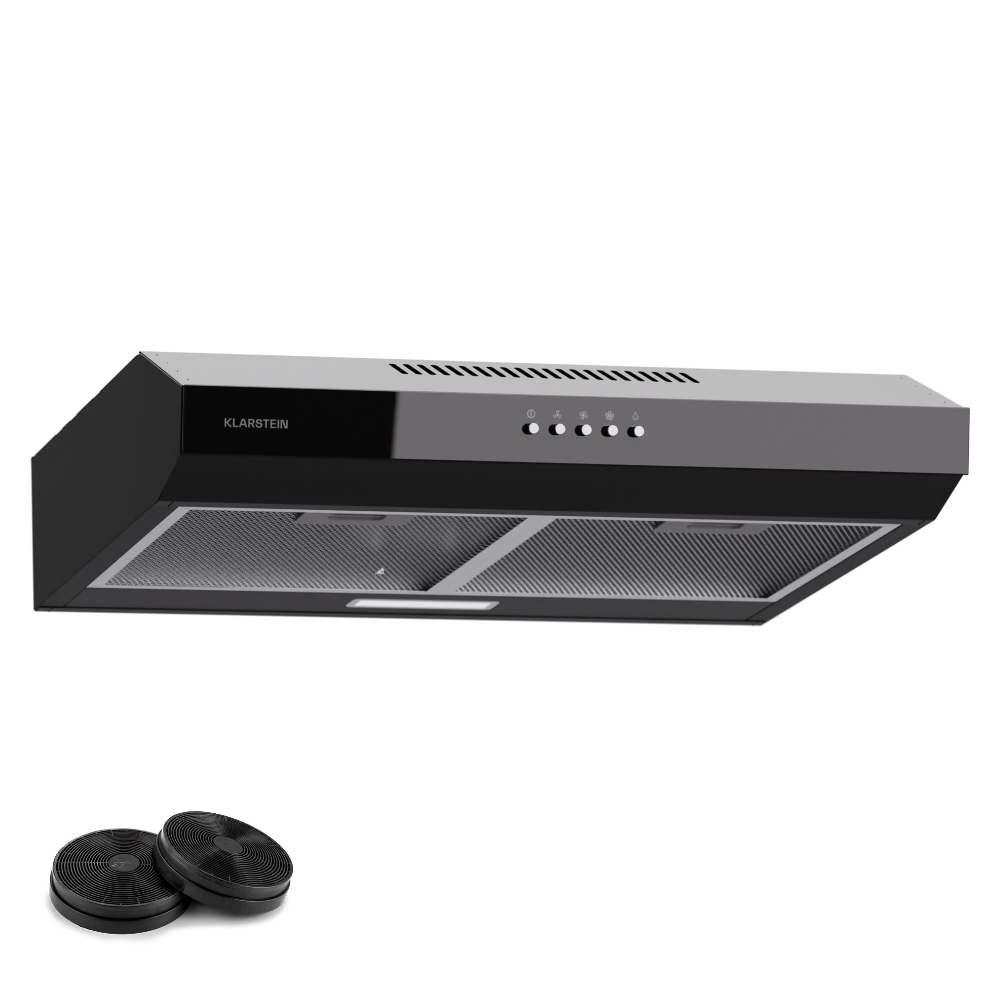 Klarstein Contempo 60, napa, 60 cm, podkabinet, 200 m3/h, LED, akril, nehrđajući čelik