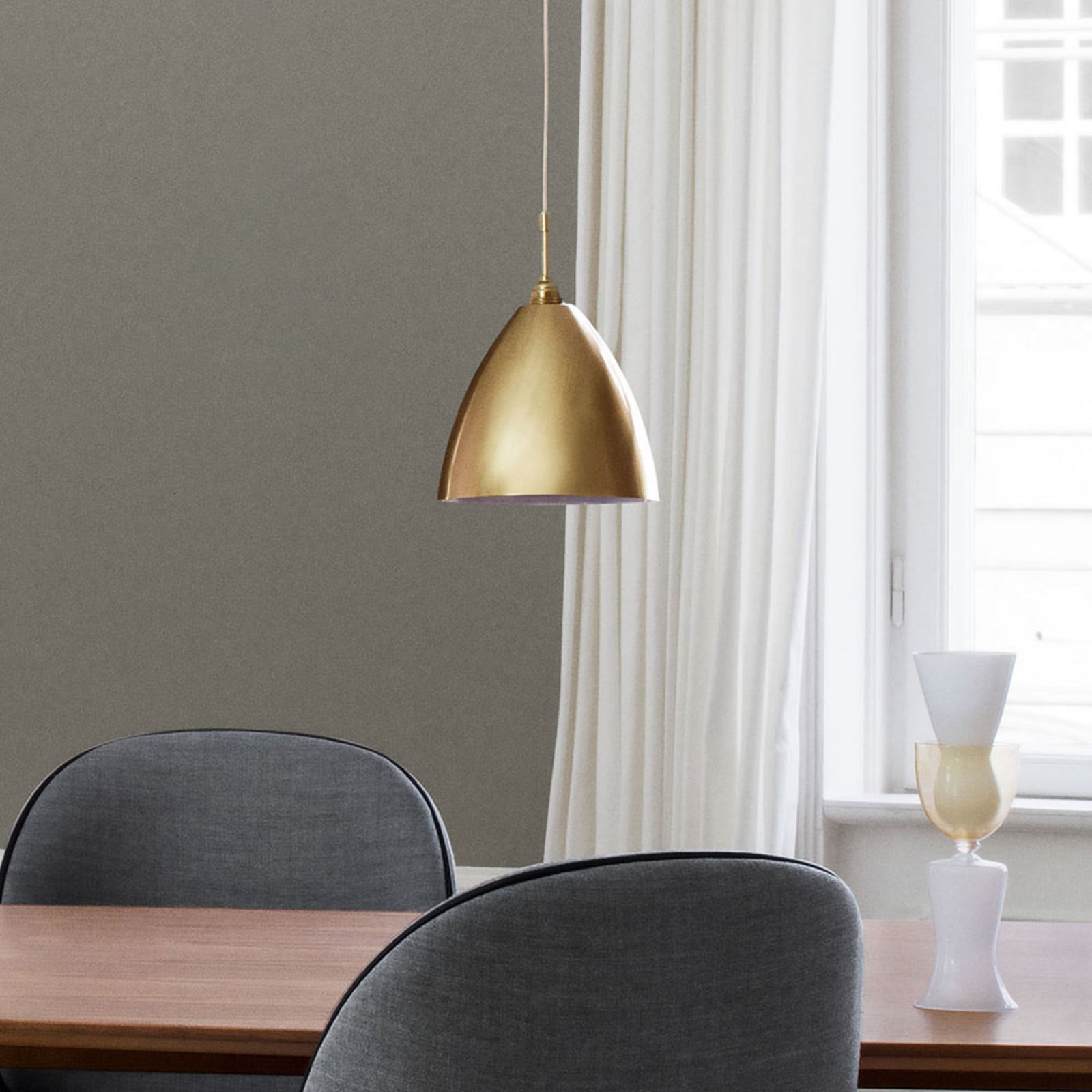 GUBI Bestlite BL9 viseća lampa Ø16cm mesing/mesing