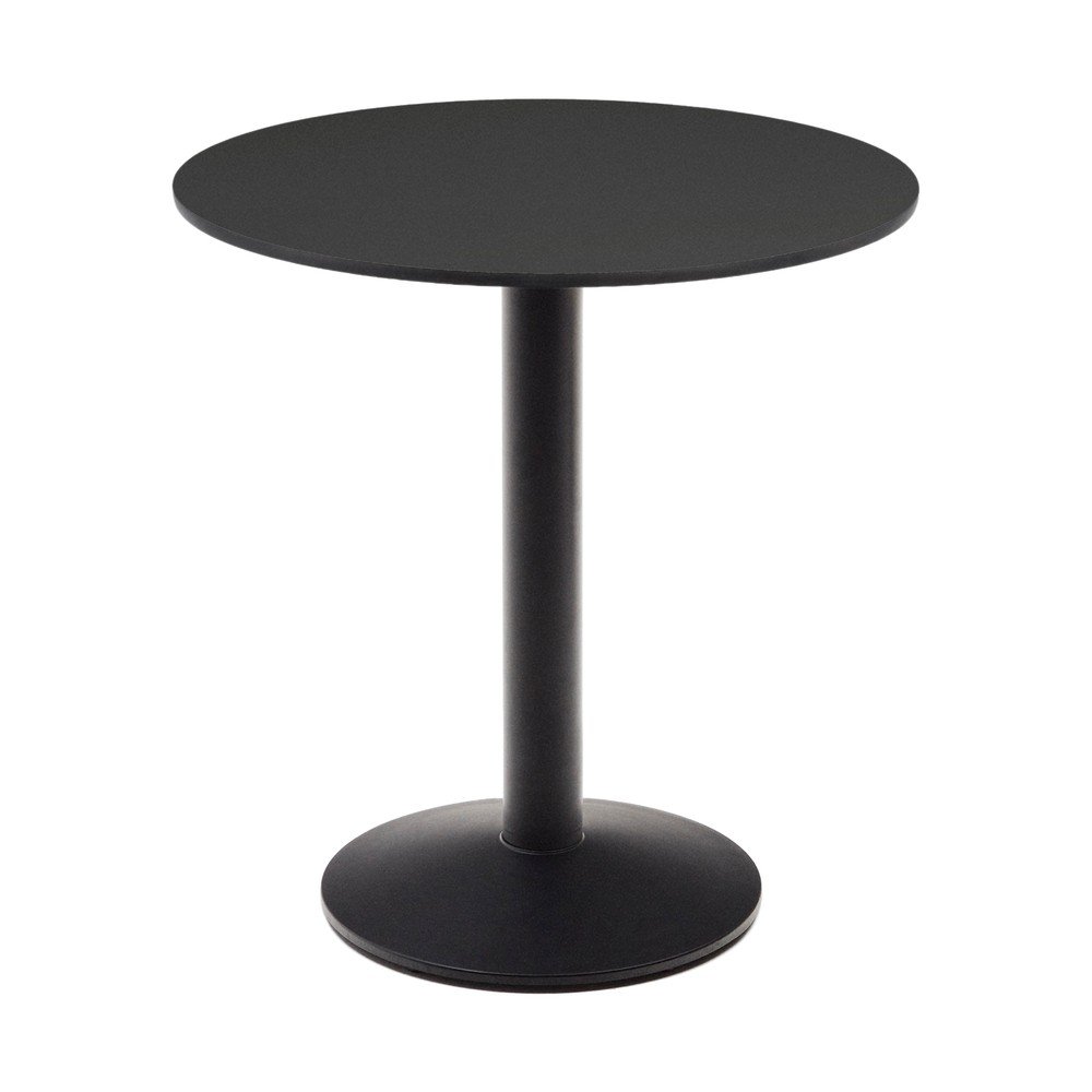 Metalni okrugao vrtni stol 68x68 cm Esilda – Kave Home