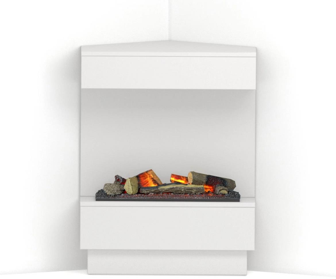 Elektricni kamin Taravo Cassette 400/600 bijeli