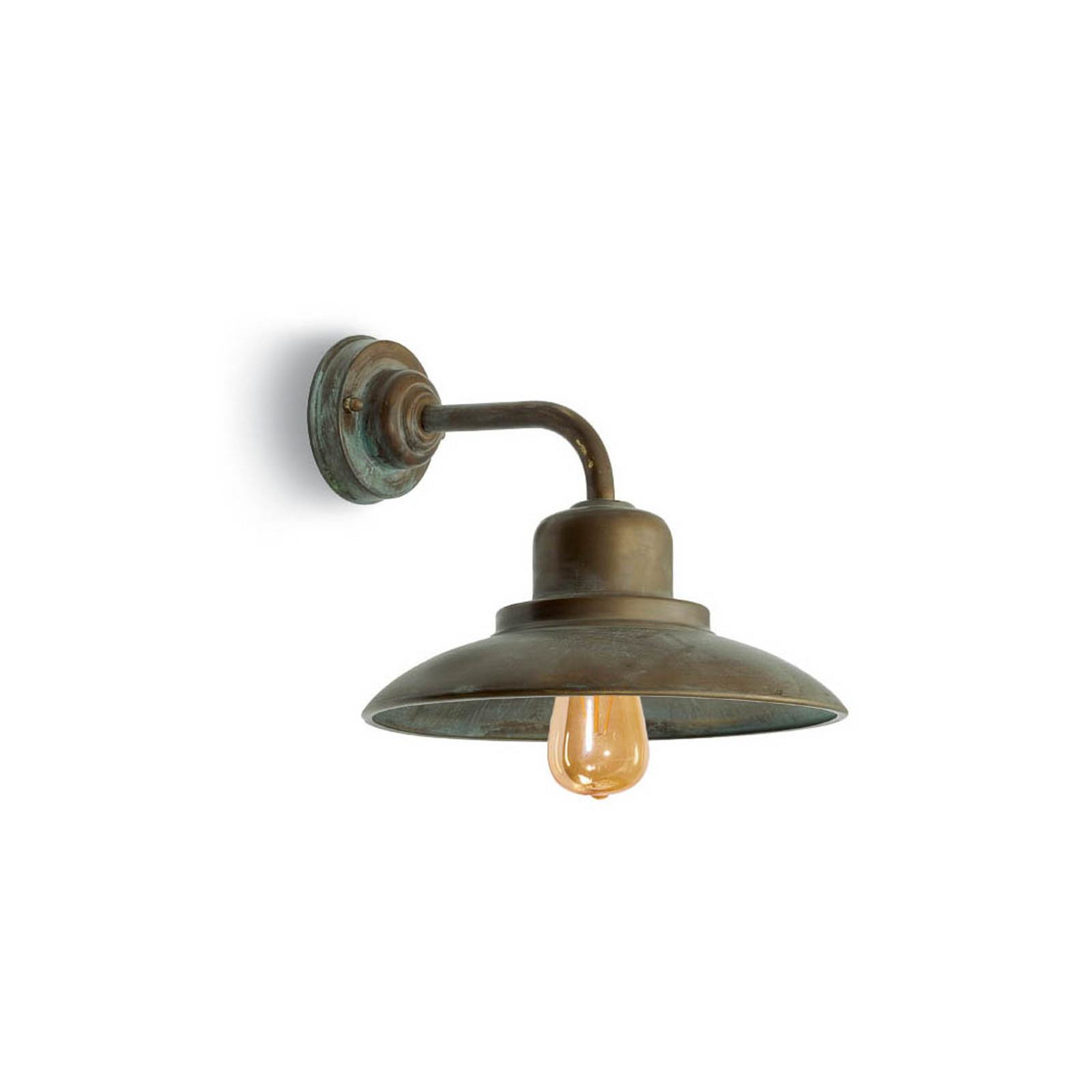 Zidna lampa Patio 1693 starinski mesing