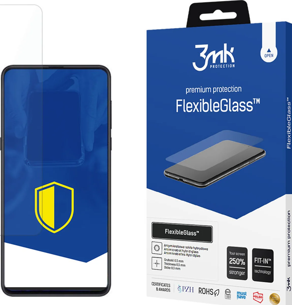 Zaštitno staklo 3MK FlexibleGlass Xiaomi Mi Mix 3 Hybrid Glass