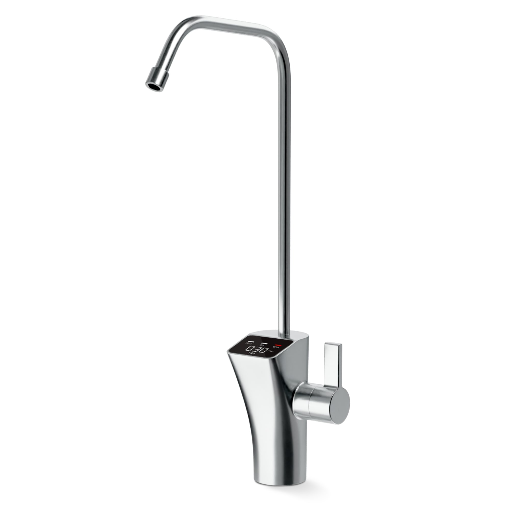 Klarstein PureFina slavina / zamjenska / dodatak, kromirana, s jednom rupom