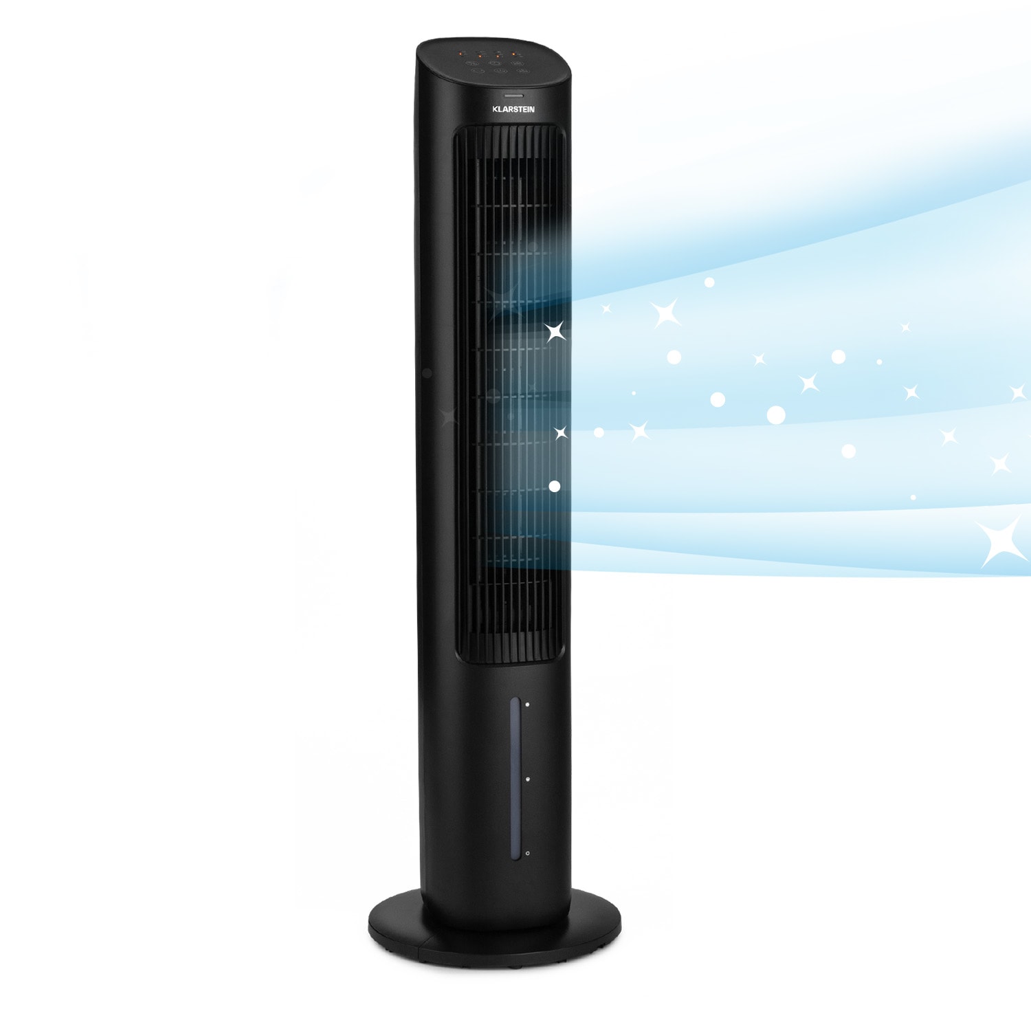Klarstein Mistral, rashlađivač zraka 5 u 1, ventilator, ovlaživač, ionizator, 360 m³/h, daljinski upravljač