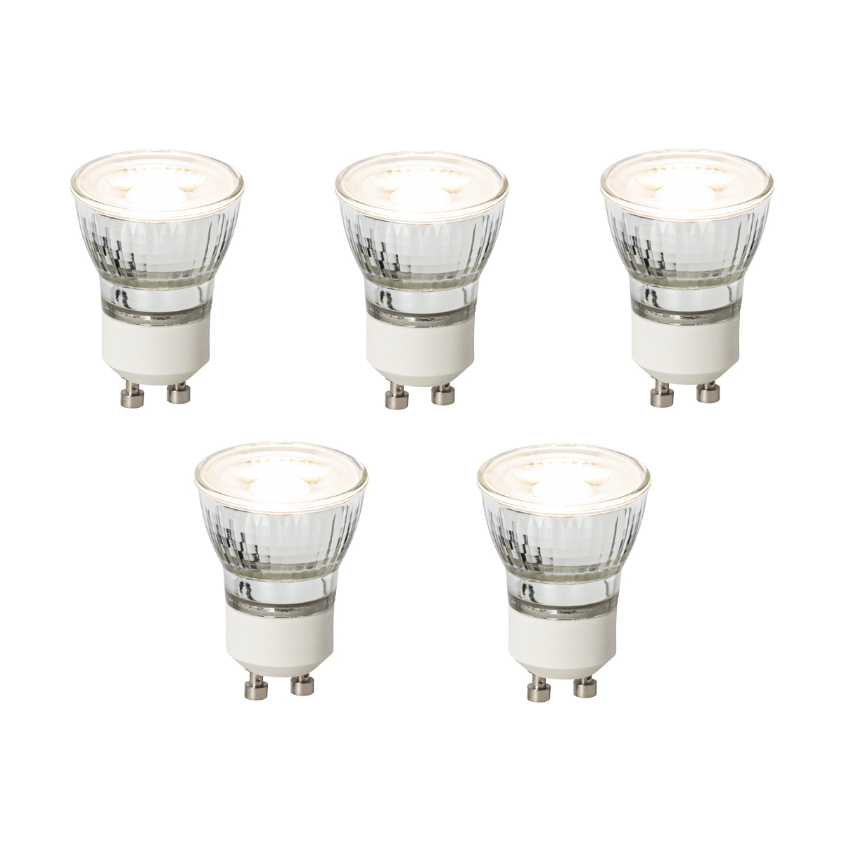 Set od 5 GU10 prigušivih LED žarulja 35 mm 3 W 220 LM 3000 K