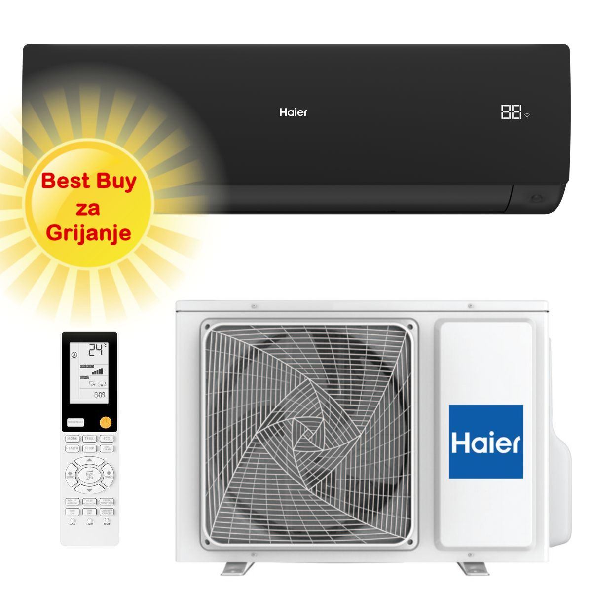 Haier Klima Uređaj 7,1Kw As71Sebhra-Mb/1U71Webfra-Sh - Optimizir