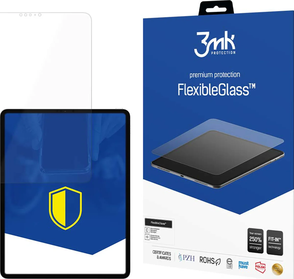 Zaštitno staklo 3MK FlexibleGlass iPad Pro 12,9 Hybrid Glass