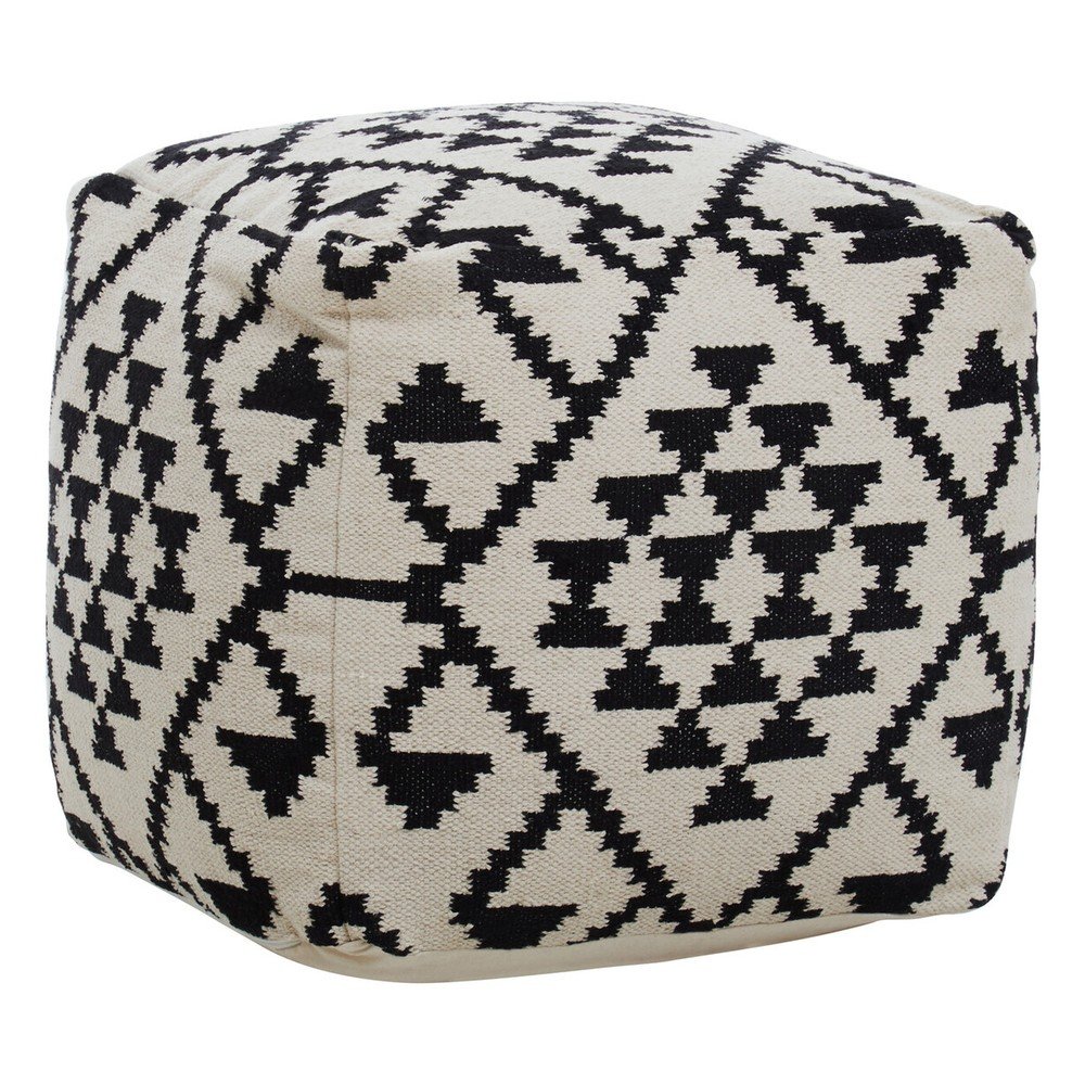 Crno-bijeli tabure Cefena – Premier Housewares