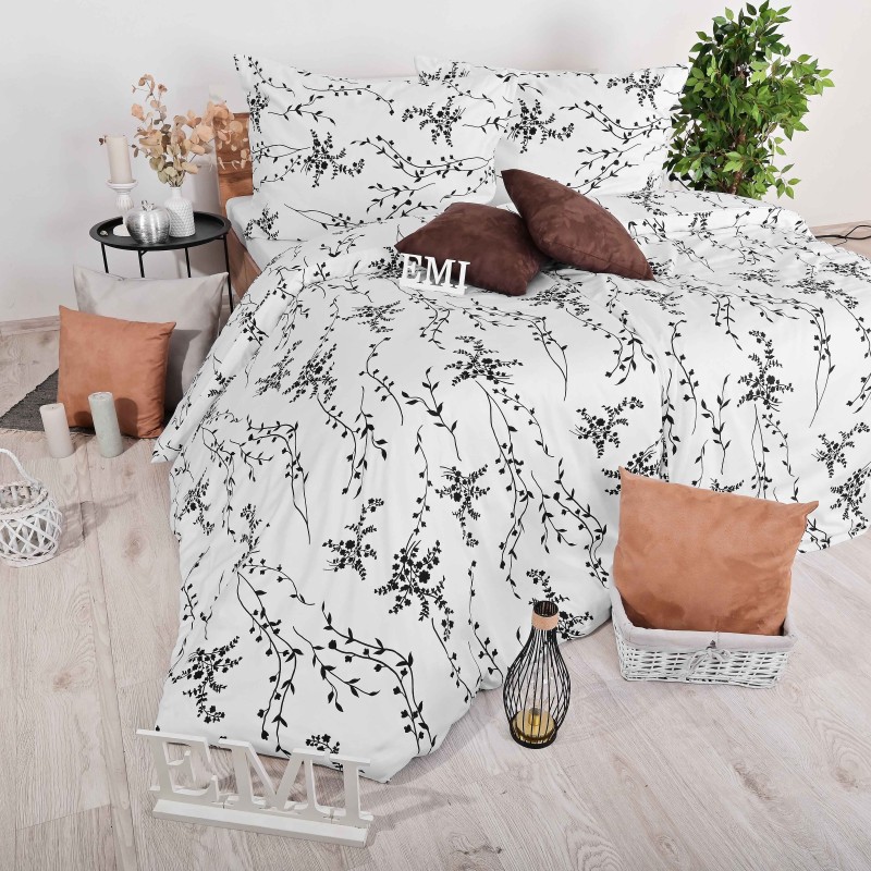 Satenska posteljina Talin EMI, Standardni krevet za jednu osobu uključuje 1x 140x200 + 1x 70x90