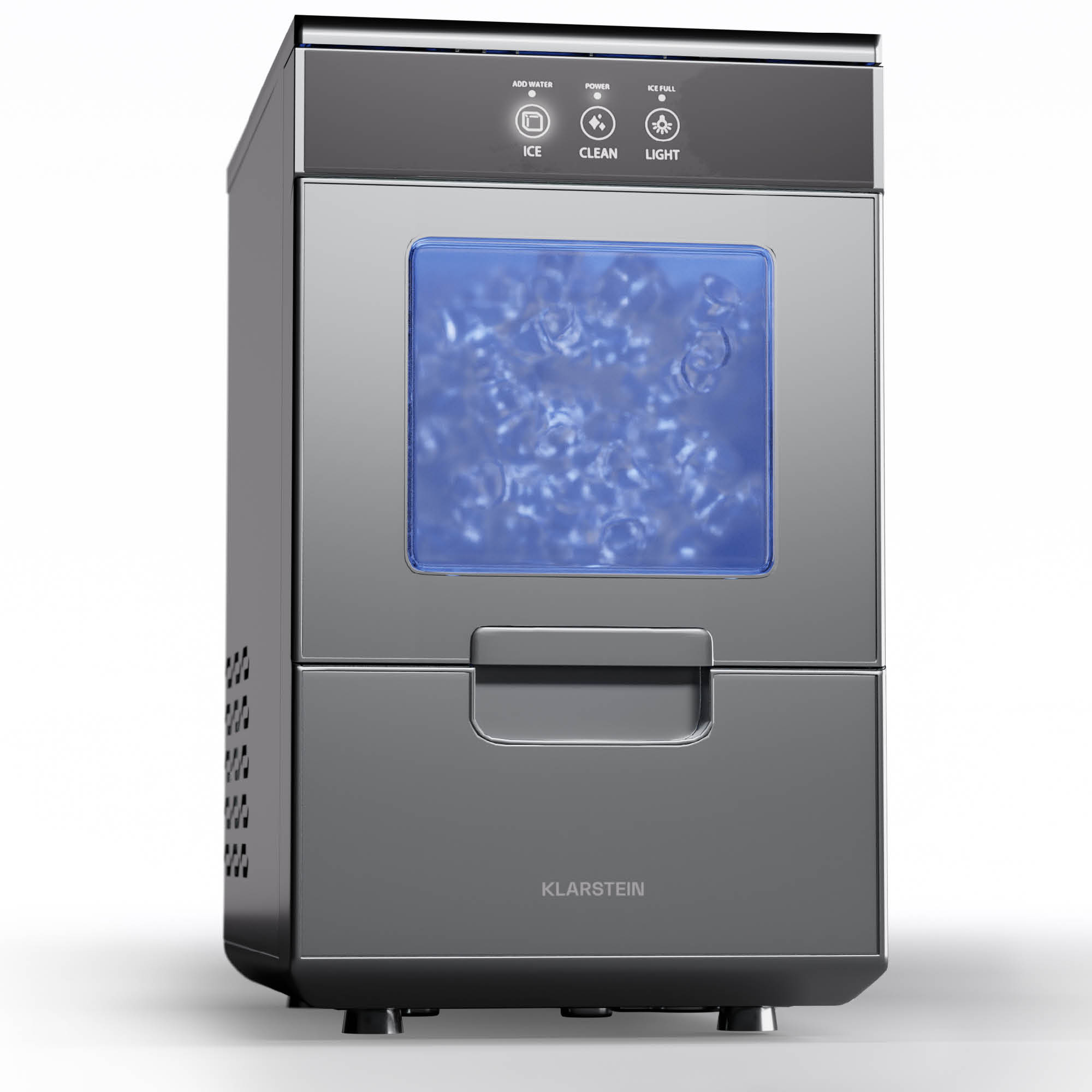 Klarstein Ice Galet, ledomat, 20 kg/24 h, Auto-Clean, spremnik za vodu 2,2 L