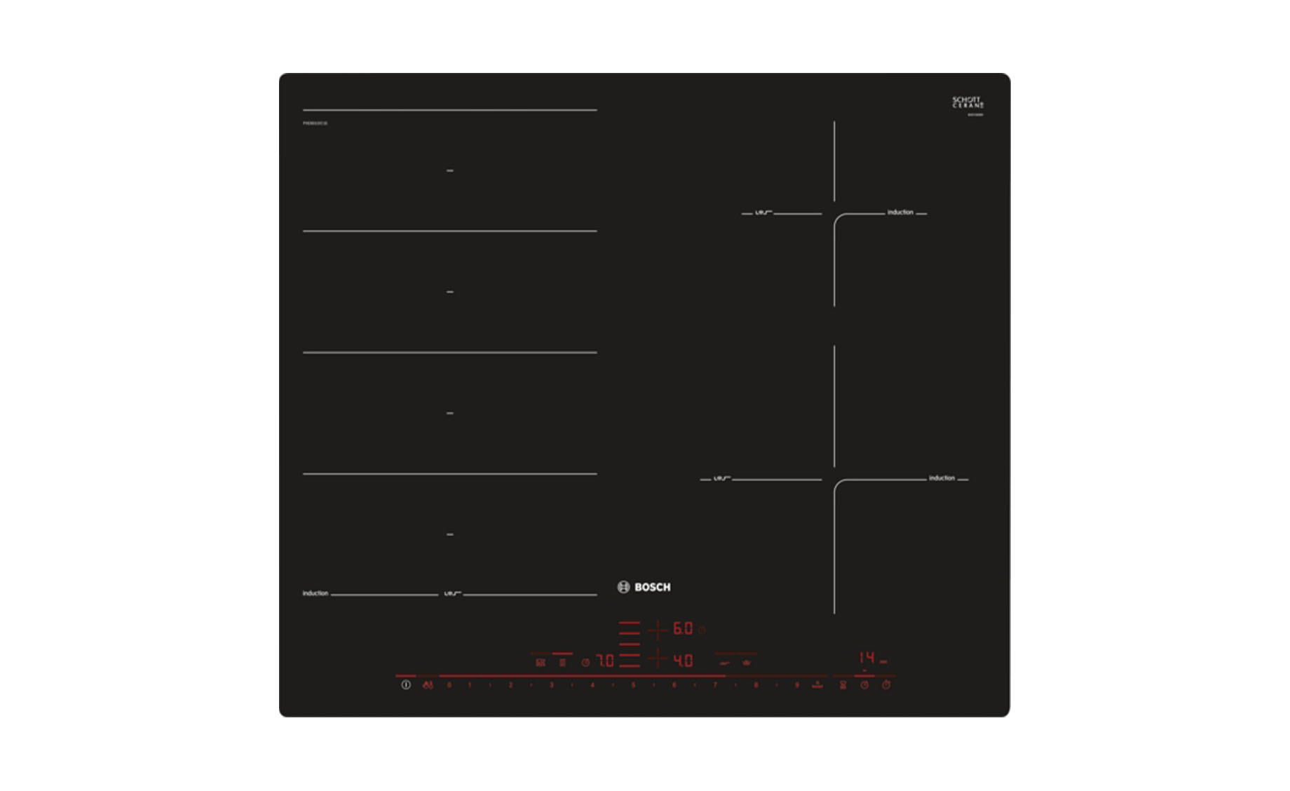 Bosch PXE601DC1E ugradbena ploča