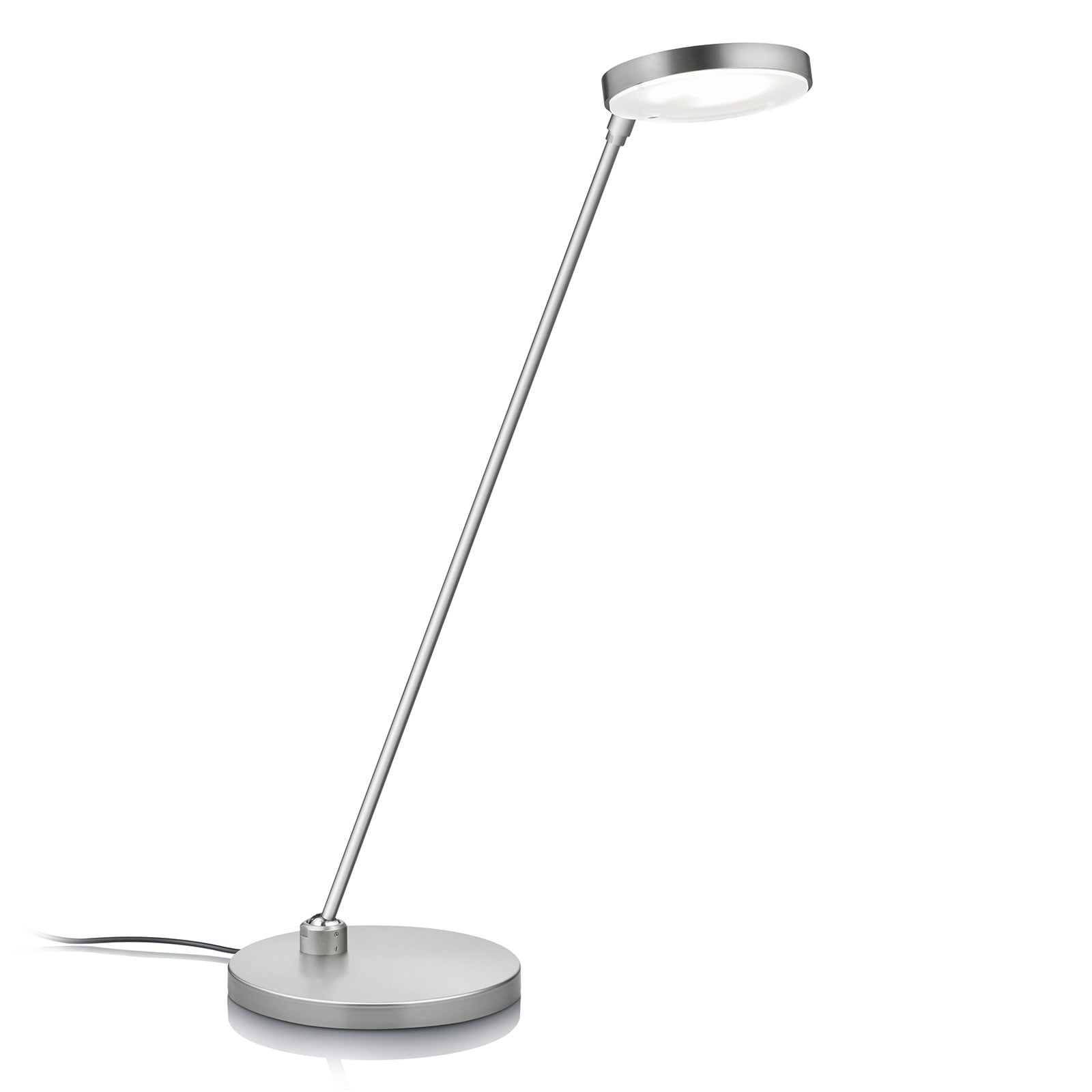 Thea-T LED stolna lampa, mat nikal
