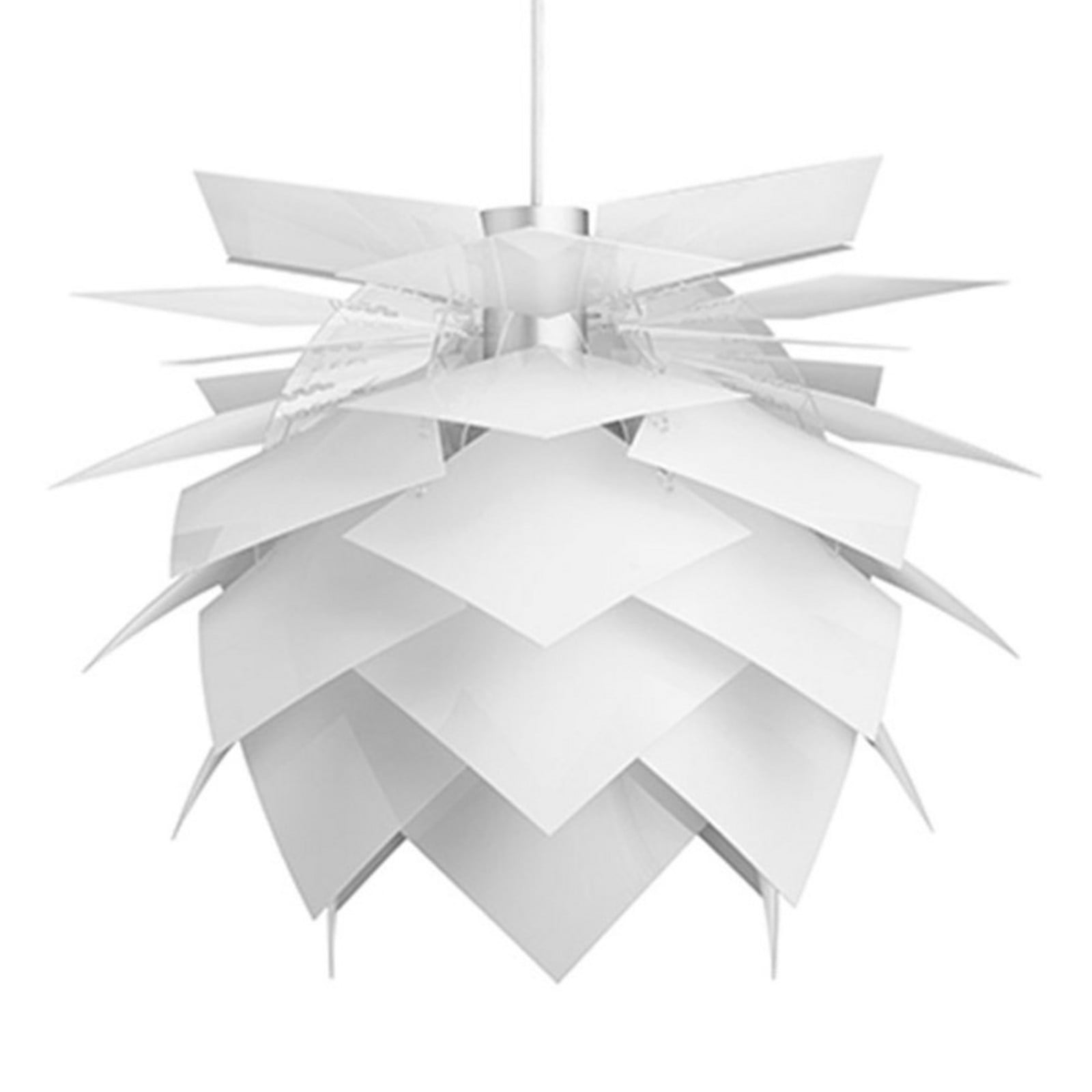 Dyberg Larsen PineApple M viseća lampa Ø 45 cm bijela