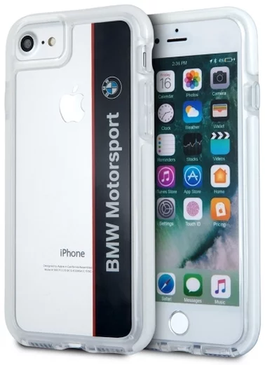 Maska BMW - Apple iPhone 7/8 SHOCKPROOF Hardcase - Transparent (BMHCP7SPVNA)