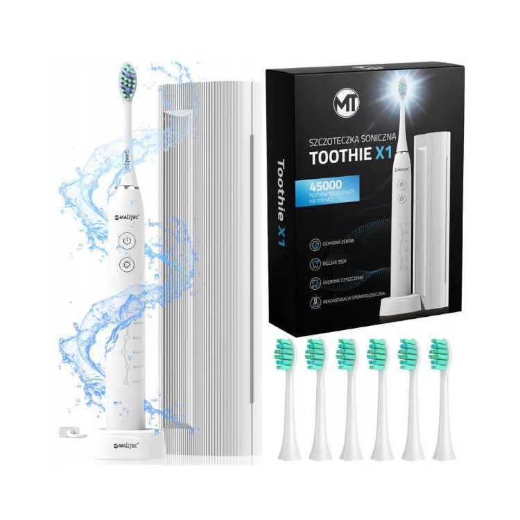 MalTec Toothie X1 bijela sonična četkica za zube