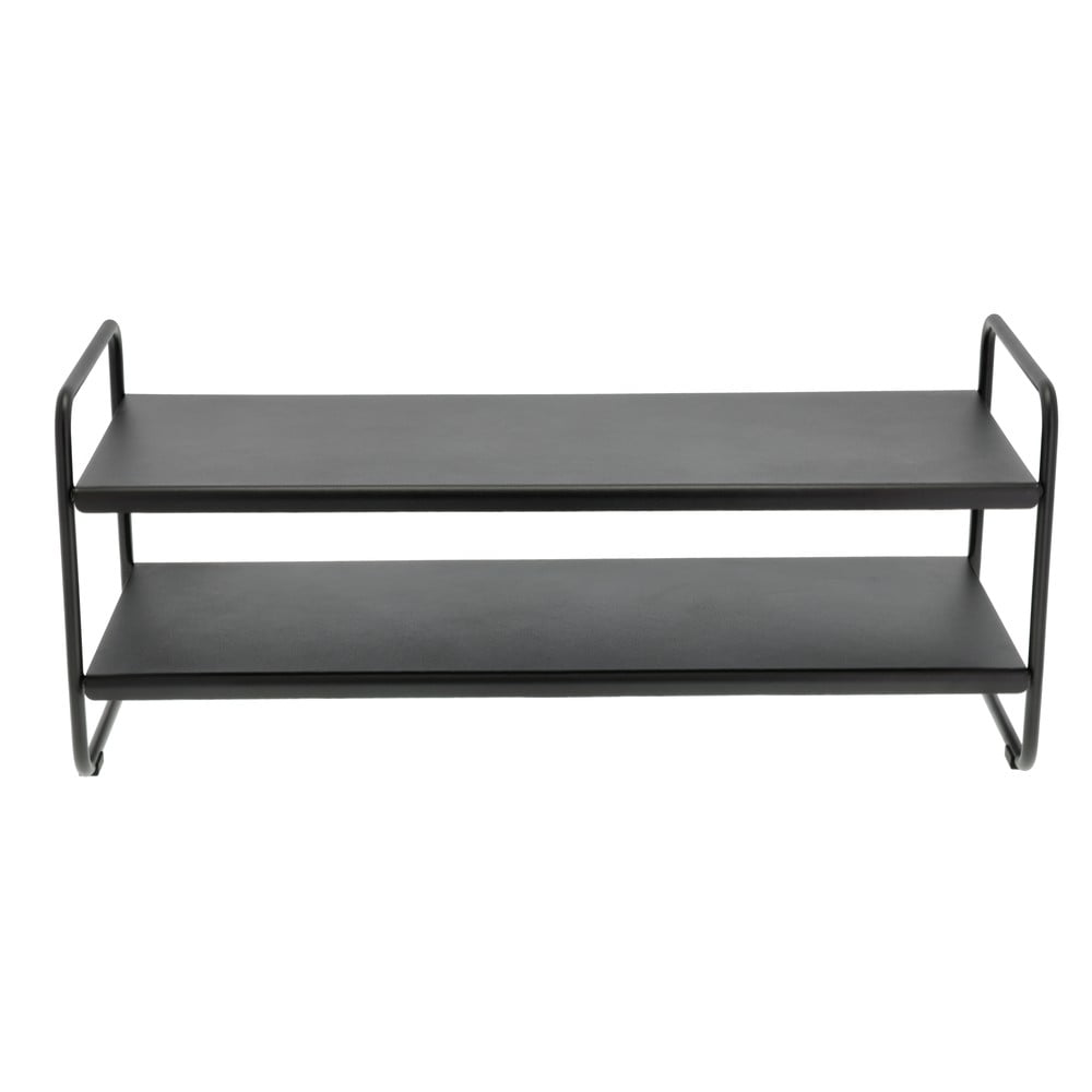 Crni željezni stalak za cipele 33x33x80 cm A-Shoe – Zone